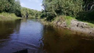 На резиновой лодке по реке Бурла (район Ильинки)