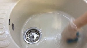 КАК ОТМЫТЬ РАКОВИНУ ИЗ ИСКУССТВЕННОГО КАМНЯ? ЛАЙФХАК ?