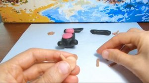 Лепка из легкого пластилина Hey Clay/Видео лепка залипаки дикие животные Горилла