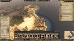 Total War ATTILA. Последний римлянин. Римская Экспедиция #1 - Правильная стратегия