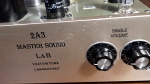 Ламповый усилитель master sound на лампах 45 / 2А3