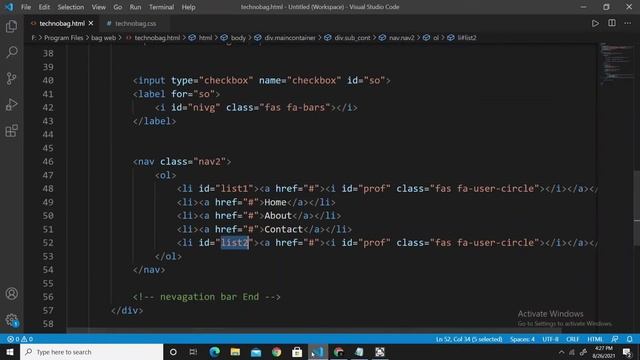 Responsive Home page using HTML CSS and js || web-pag ( code in description)
