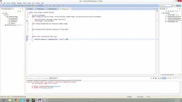 Beginning Java 8: Extending Classes смотреть онлайн