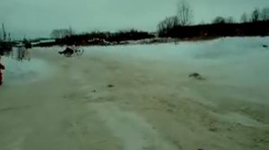 Веломобиль "ЖЕСиК", лигерад "Epsilon" зимние покатушки