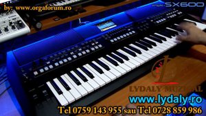 Demo Yamaha Psr SX600 by IULIK
