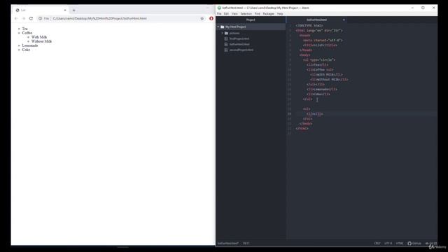 Lists | HTML, CSS & Python Django Full Stack for Web Development | Part 4