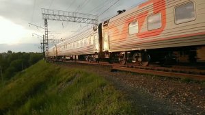 "Последний день лета😭" ЭП1М-561 с поездом № 84 Москва–Адлер
