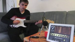 Как подключить электрогитару к iPad/iPhone/iPod? Выбрасывай Marshall! Запись треков + Усилитель!