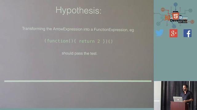 HTML5DevConf: Jarrod Overson, Shape Security: JavaScript and the AST