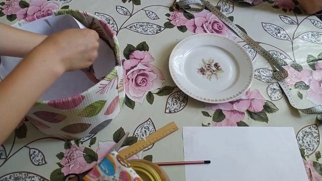Картоннан сыйлыққа каробка жасау.Коробка для подарок или для мелочей своими руками.#своимируками