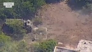 БПЛА "Шарк" летает спокойно по тылу ВСРФ и корректирует поражение РЛС Р-330Ж "Житель" ВСРФ