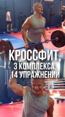 КРОССФИТ / 3 КРУГА и 14 УПРАЖНЕНИЙ / МЫЩЦЫ ГРУДИ, РУК, НОГ,СПИНЫ и ПЛЕЧ / клуб ЯРОПОЛК, 18.08.2024