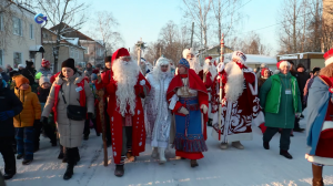 В Олонце прошёл ХХI фестиваль Дедов Морозов