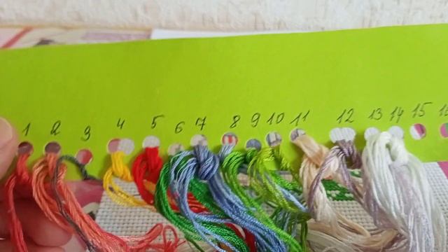 Готовая работа из набора для вышивания | Фикс прайс | часть 3