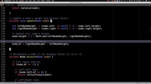 AVL tree source code