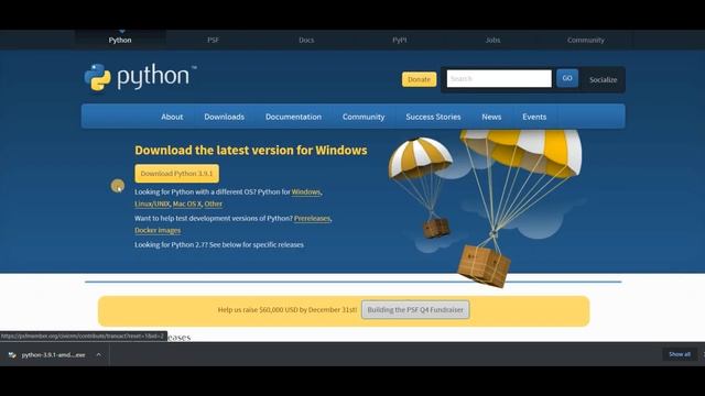 Python setup on Windows 10