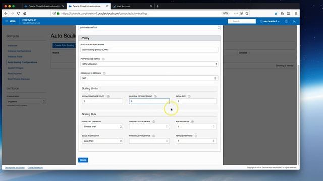 Oracle Cloud Infrastructure: Compute AutoScaling смотреть онлайн