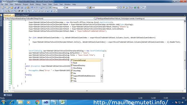 How To Export Datagridview To Excel In C# смотреть онлайн