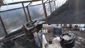 Хранение сырья для субстрата Бюджетный склад под Лузгу подсолнуха для Выращивание Вешенки