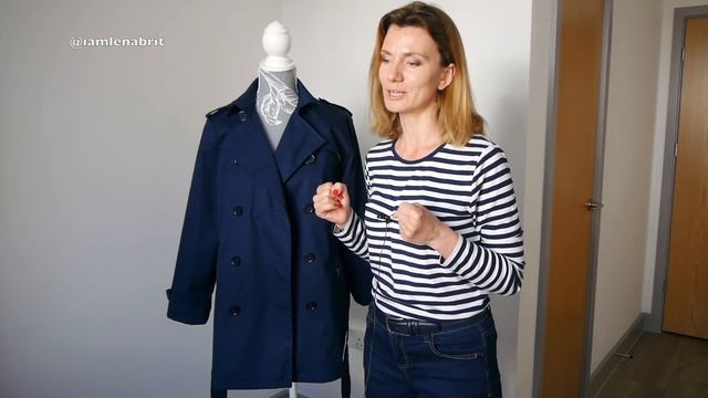 Пошив ТРЕНЧа на курсе Ангел А дресс отчет ПРИМЕРКА 3/3