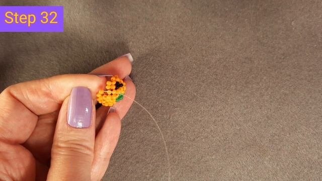 Beaded PUMPKIN?. Круглая ТЫКВА из бисера. Мини амигуруми в технике крестик. #DIY #jelljewellery