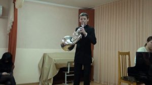 Horn Concerto Mozart №3 part 2 Golovin Alexey Валторна Головин А.