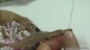Ремонт купальника для художественной гимнастики.  Часть 2