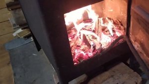 Ньюанс топки печки буржуйки Везувий мини