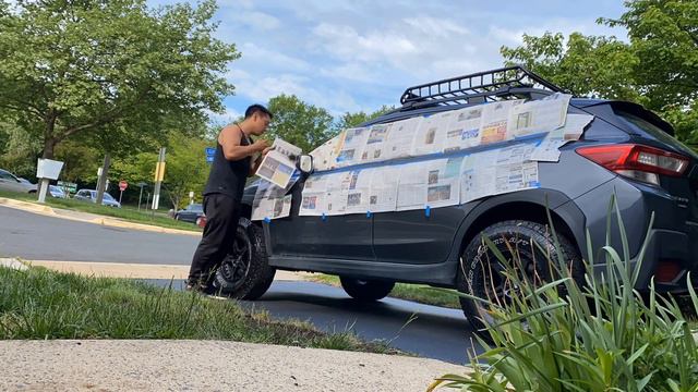 How to black out chrome trims on your car | Painting the Crosstrek grille and door molding смотреть онлайн