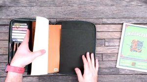 Leather Zippered Leuchtturm1917 B5 & Extra Large Moleskine Folio