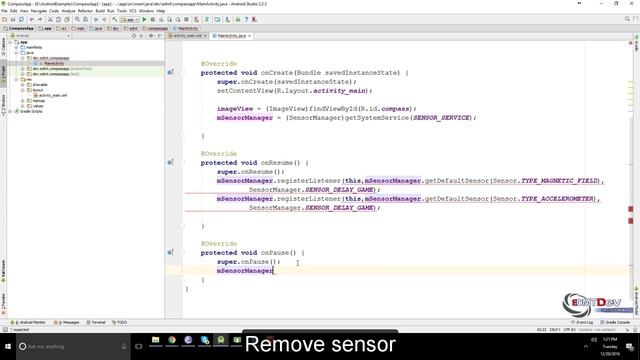 Android Studio Tutorial - Compass App
