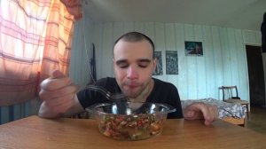 МУКБАНГАСМР САЛАТ из КОРНЕПЛОДОВ с ЗЕЛЕНЬЮ и ЛЬНЯНЫМ МАСЛОМППЗДОРОВОЕ ПИТАНИЕEATINGASMRMukbang#175