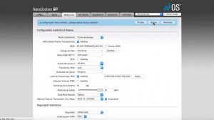 CONFIGURACIÓN AP NSM5