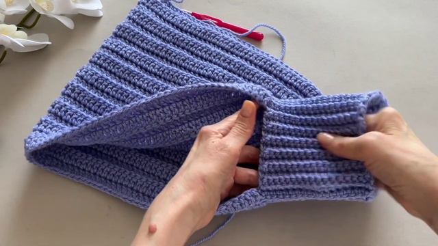 МК Капор Крючком без Заморочек за Вечер #_pautinka_knit #капор #каксвязать