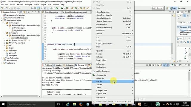 Part 12.1- Scan maven project for Code Coverage | POM file explanation with all dependencies смотреть онлайн