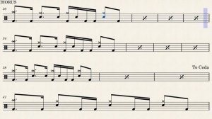 ?How To Play Smells Like Teen Sprit- Nirvana Drums (drum score/transcription ,notation) ?