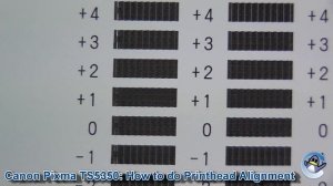 Canon Pixma TS5350: How to do Manual Print Head Alignment