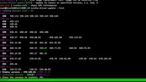 Как обновить драйвера NVIDIA в HIVEOS