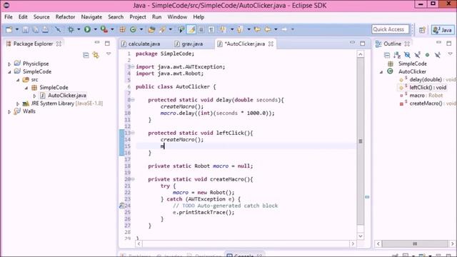 Java - How to make an autoclicker смотреть онлайн