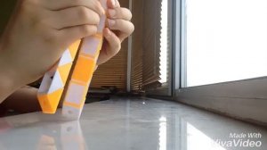 КАК СДЕЛАТЬ ШАРИК ИЗ ЗМЕЙКИ-РУБИКА