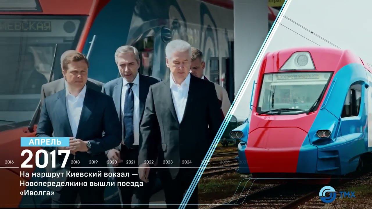 Эволюция электропоезда «Иволга» смотреть онлайн