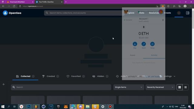 КАК БЕСПЛАТНО РАЗМЕСТИТЬ СВОЁ NFT НА OPENSEA?? смотреть онлайн