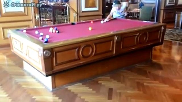 как играют в бильярд на корабле смотреть онлайн