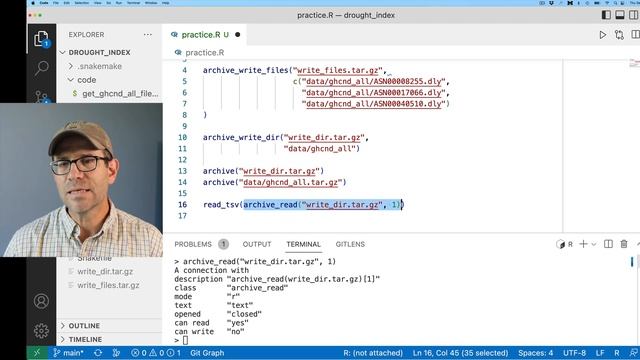 Using the archive R package to read and write tar.gz and other archive files (CC250) смотреть онлайн