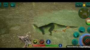 ГЕЙМПЛЕЙ И ПВП НА ГИГАНТОЗАВРЕ В The cursed isle