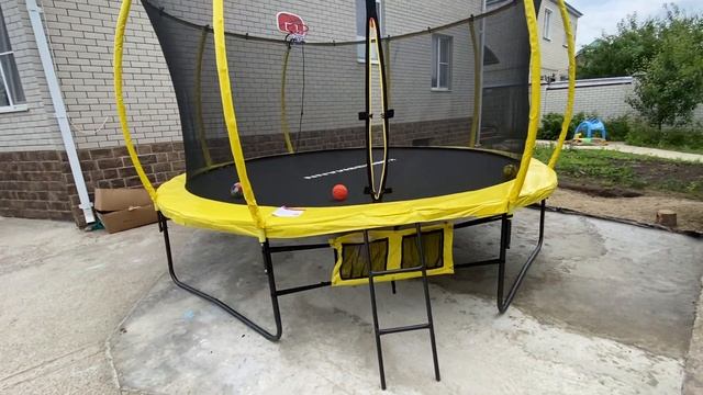 ДЕТСКИЙ БАТУТ KOENIGSMANN T-14 PRO / ОТЗЫВ НА БАТУТ ОТ ПОКУПАТЕЛЯ / КАРКАСНЫЙ БАТУТ / БАТУТ С СЕТКО смотреть онлайн