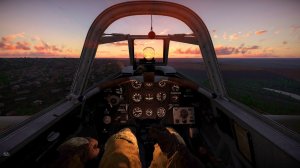 Бой на Як-9 в СБ режиме, War Thunder, VR.