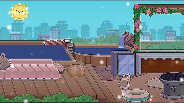 Обзор на домик🏠Аватарчиков под весёлую музыку 🎧 🍪🍪