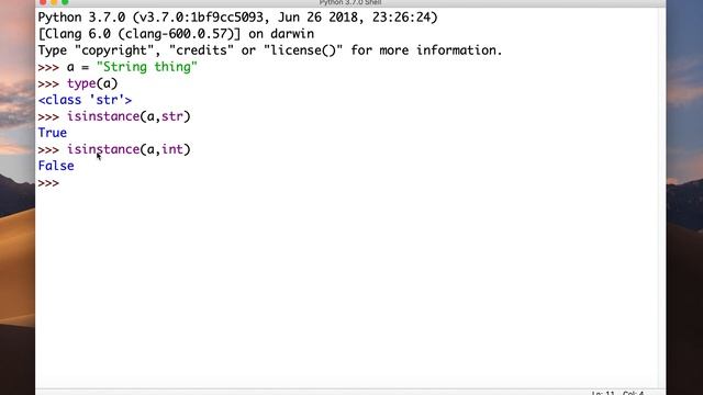 Python Day 5 isinstance, type смотреть онлайн