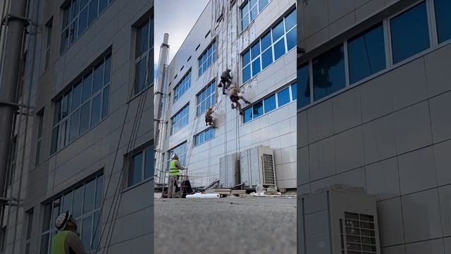 МСК ПРОМТЕХАЛЬП ☎+74956418848 ремонт вентилируемого фасада альпинистами, утепление фасада дома?♂️?